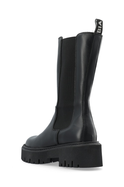 BIAGARBI High Chelsea Boot Crust Warmline - Black